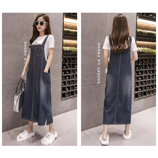 Summer Jean Dress Women Suspenders Denim Dresses Summer Jean Dress Women Suspenders Denim Dresses