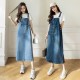 Women Denim Dresses Spring Summer Big Pocket Loose Casual Women Denim Dresses Spring Summer Big Pocket Loose Casual