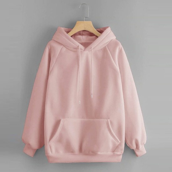 Oversize Sweatshirt Solid Color Hooded Pullover Pocket Long Sleeve Sweatshirt Oversize Sweatshirt Solid Color Hooded Pullover Pocket Long Sleeve Sweatshirt