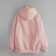 Oversize Sweatshirt Solid Color Hooded Pullover Pocket Long Sleeve Sweatshirt Oversize Sweatshirt Solid Color Hooded Pullover Pocket Long Sleeve Sweatshirt