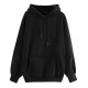 Oversize Sweatshirt Solid Color Hooded Pullover Pocket Long Sleeve Sweatshirt Oversize Sweatshirt Solid Color Hooded Pullover Pocket Long Sleeve Sweatshirt