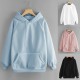 Oversize Sweatshirt Solid Color Hooded Pullover Pocket Long Sleeve Sweatshirt Oversize Sweatshirt Solid Color Hooded Pullover Pocket Long Sleeve Sweatshirt