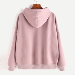 Autumn Casual Long Sleeve Hooded Pullover Hoodie