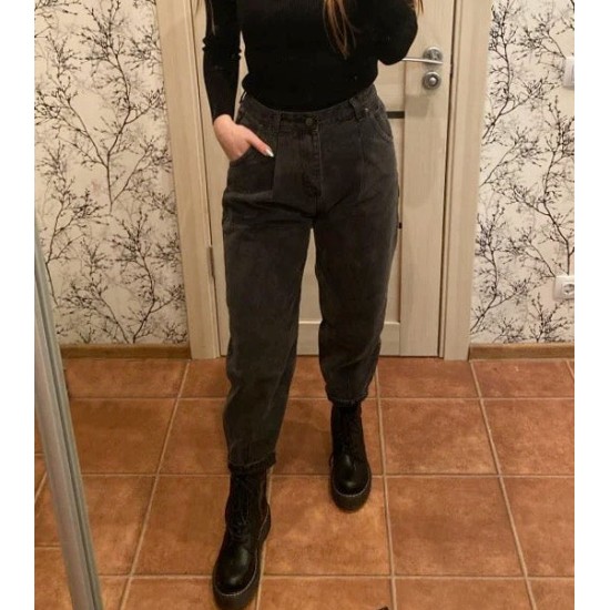 Jeans Vintage High Waist Denim Trousers Jeans Vintage High Waist Denim Trousers