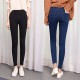Jeans high waist plus size skinny pocket Denim pencil pant Jeans high waist plus size skinny pocket Denim pencil pant