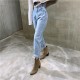Jeans Streetwear Slouchy Denim High Waist Cotton Vintage Pencil Pants Jeans Streetwear Slouchy Denim High Waist Cotton Vintage Pencil Pants
