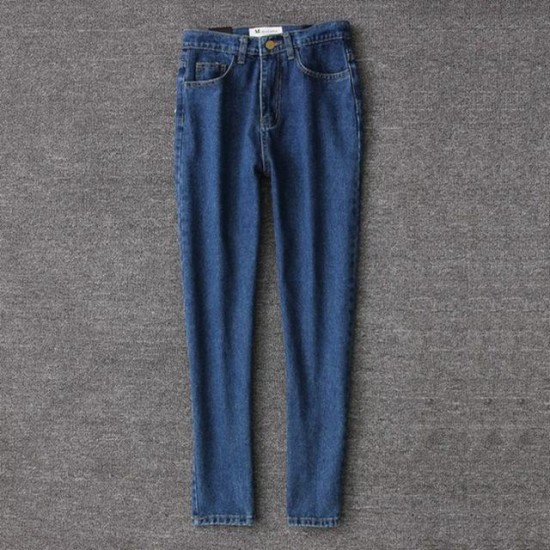 pencil denim pants high waist jeans casual vintage jeans boyfriend pencil denim pants high waist jeans casual vintage jeans boyfriend