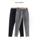 Jeans Large Size High Waist Gray Black Jeans Skinny Jeans Large Size High Waist Gray Black Jeans Skinny
