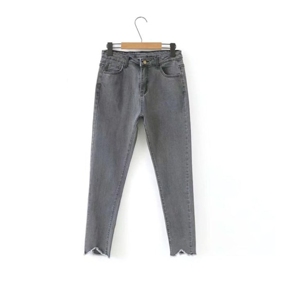 Jeans Large Size High Waist Gray Black Jeans Skinny Jeans Large Size High Waist Gray Black Jeans Skinny