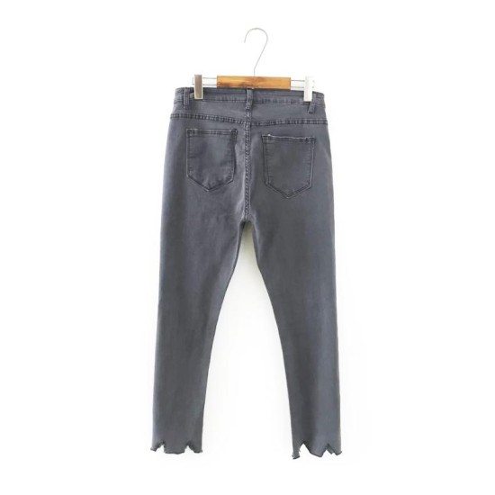Jeans Large Size High Waist Gray Black Jeans Skinny Jeans Large Size High Waist Gray Black Jeans Skinny