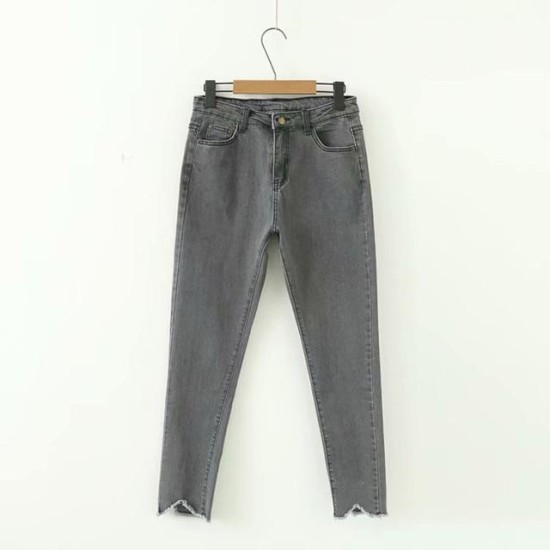 Jeans Large Size High Waist Gray Black Jeans Skinny Jeans Large Size High Waist Gray Black Jeans Skinny