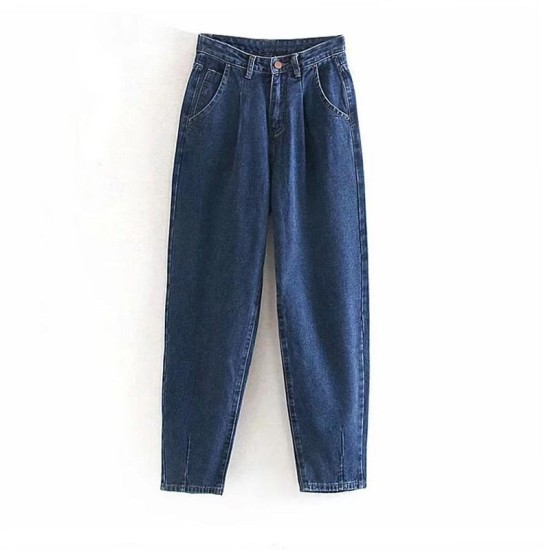 Khaki Female Cargo Pants High Waist Harem Loose Jeans Plus Size Khaki Female Cargo Pants High Waist Harem Loose Jeans Plus Size
