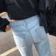 Elastic Waist Jeans Denim Harem Pants Casual Female Elastic Waist Jeans Denim Harem Pants Casual Female
