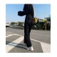 Jeans All-match Korean Style Mopping Trousers Denim Vintage Jeans All-match Korean Style Mopping Trousers Denim Vintage