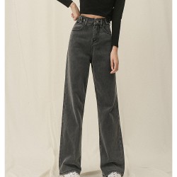High Waisted Jeans For Women Denim Joggers Pants Mom Trousers