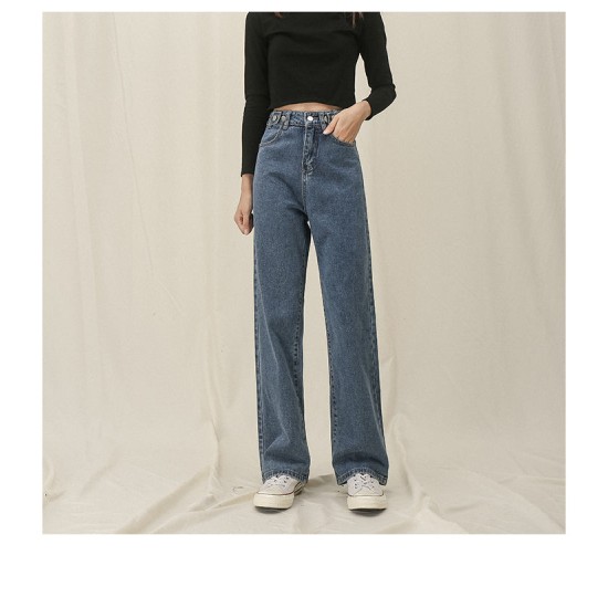 High Waisted Jeans For Women Denim Joggers Pants Mom Trousers High Waisted Jeans For Women Denim Joggers Pants Mom Trousers