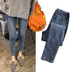 Large Size Slim Casual Jeans Pencil Pants 5xl Plus Size