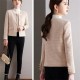 Slim Tweed Wool Blend Short Jackets Elegant Single Breasted Vintage Casual Slim Tweed Wool Blend Short Jackets Elegant Single Breasted Vintage Casual