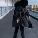 Women Zipper Warm Hooded Parkas Long Sleeve Waist Coat Women Zipper Warm Hooded Parkas Long Sleeve Waist Coat