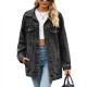 Vintage Denim Jacket Single-breasted Cardigan Coat Fashion Casual Vintage Denim Jacket Single-breasted Cardigan Coat Fashion Casual