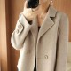 Double-Sided Wool Coat Women's Short Casual Tweed Suit Jacket Double-Sided Wool Coat Women's Short Casual Tweed Suit Jacket