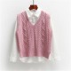 Vest Women Solid Short Loose Trendy Style Sleeveless Vest Women Solid Short Loose Trendy Style Sleeveless