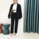 Vintage Double Breasted Pant Suit Light Green Notched Blazer & High Waist Pant Vintage Double Breasted Pant Suit Light Green Notched Blazer & High Waist Pant