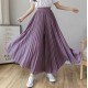 Loose Pleated Chiffon Pants Elastic High Waist Thin Wide Leg Pants Loose Pleated Chiffon Pants Elastic High Waist Thin Wide Leg Pants