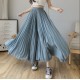Loose Pleated Chiffon Pants Elastic High Waist Thin Wide Leg Pants Loose Pleated Chiffon Pants Elastic High Waist Thin Wide Leg Pants