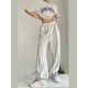 Women Sweatpants Casual Joggers Harajuku Fashion Wide Leg Sports Trousers Women Sweatpants Casual Joggers Harajuku Fashion Wide Leg Sports Trousers