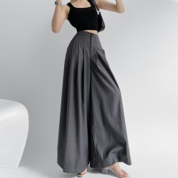 High Waist Wide Leg Pants Women Loose Trousers