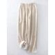 Wool Pants With Fleece Trousers High Waist Velvet Straight Leg Pants