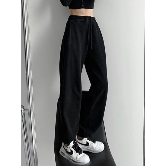 Sweatpants For High Waist Jogger Velvet Wide Leg Trousers Sweatpants For High Waist Jogger Velvet Wide Leg Trousers