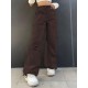 Light Khaki Cargo Streetwear Big Pocket Patchwork Casual Pants Light Khaki Cargo Streetwear Big Pocket Patchwork Casual Pants