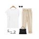 Linen Cotton Candy Color Casual Harem Pant Linen Cotton Candy Color Casual Harem Pant