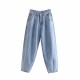 Denim High Waist Streetwear Harem Pants Denim High Waist Streetwear Harem Pants