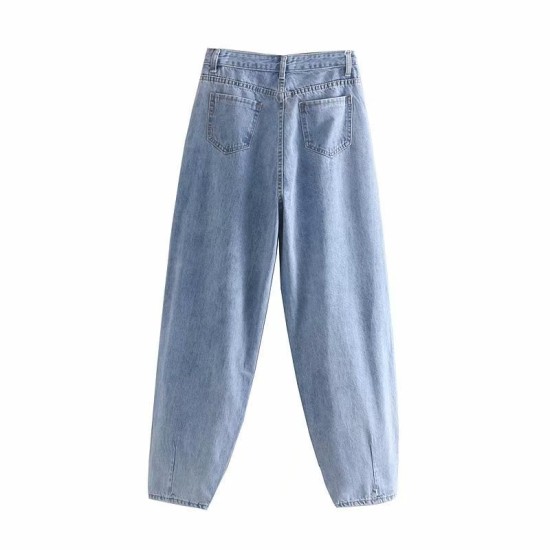 Denim High Waist Streetwear Harem Pants Denim High Waist Streetwear Harem Pants