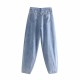 Denim High Waist Streetwear Harem Pants Denim High Waist Streetwear Harem Pants