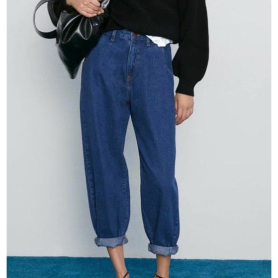 Denim High Waist Streetwear Harem Pants Denim High Waist Streetwear Harem Pants