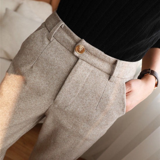 Plus Size Casual High Waist Office Lady Harem Pants Plus Size Casual High Waist Office Lady Harem Pants