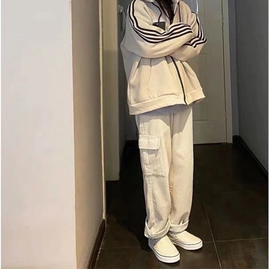 Women's Cargo Pants Corduroy Wide Leg Pocket Jogger Trousers Women's Cargo Pants Corduroy Wide Leg Pocket Jogger Trousers