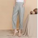 Middle-aged Lady Elastic Waist Loose Casual Pants Middle-aged Lady Elastic Waist Loose Casual Pants