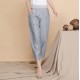 Middle-aged Lady Elastic Waist Loose Casual Pants Middle-aged Lady Elastic Waist Loose Casual Pants