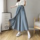 Style Women Pleated Chiffon Trousers Plus Size High Waist Pants Style Women Pleated Chiffon Trousers Plus Size High Waist Pants