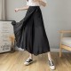 Style Women Pleated Chiffon Trousers Plus Size High Waist Pants Style Women Pleated Chiffon Trousers Plus Size High Waist Pants