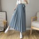 Style Women Pleated Chiffon Trousers Plus Size High Waist Pants Style Women Pleated Chiffon Trousers Plus Size High Waist Pants