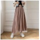 Loose Pleated Chiffon Pants Elastic High Waist Thin Wide Leg Pants Loose Pleated Chiffon Pants Elastic High Waist Thin Wide Leg Pants