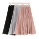 Loose Pleated Chiffon Pants Elastic High Waist Thin Wide Leg Pants Loose Pleated Chiffon Pants Elastic High Waist Thin Wide Leg Pants