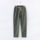 Linen Pants for Women Trousers Loose Casual Solid Color Harem Pants Linen Pants for Women Trousers Loose Casual Solid Color Harem Pants