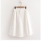 Cotton Midi Wide Leg Baggy Cropped Skirt Pants Cotton Midi Wide Leg Baggy Cropped Skirt Pants